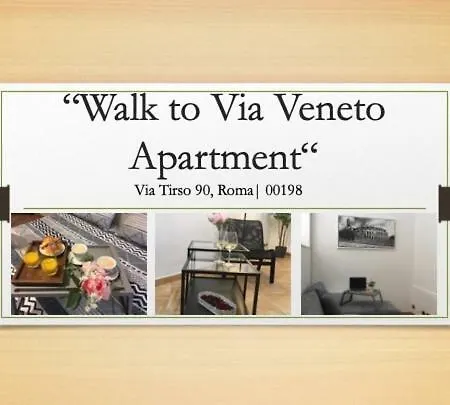 Walk To Via Veneto Appartamento Roma